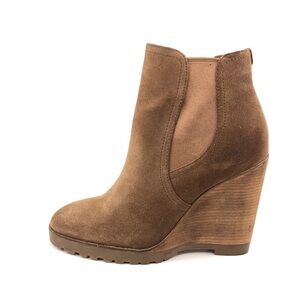 Michael Kors Thea Wedge Ankle Boots 8M